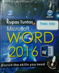 Image of Kupas Tuntas Microsoft Word 2016