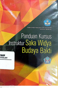 Image of Panduan Kursus Instruktur Saka Widya Budaya Bakti