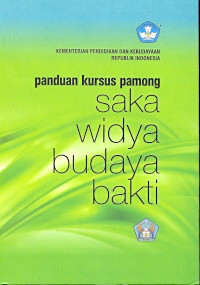 Image of Panduan kursus pamong saka widya budaya bakti